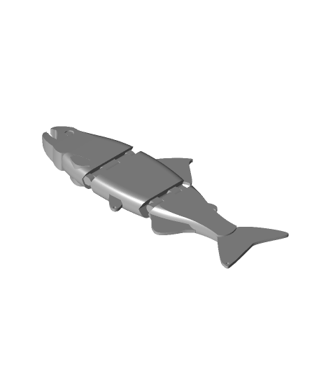 Shad fishing lure mold - 3D model by jkeatz on Thangs