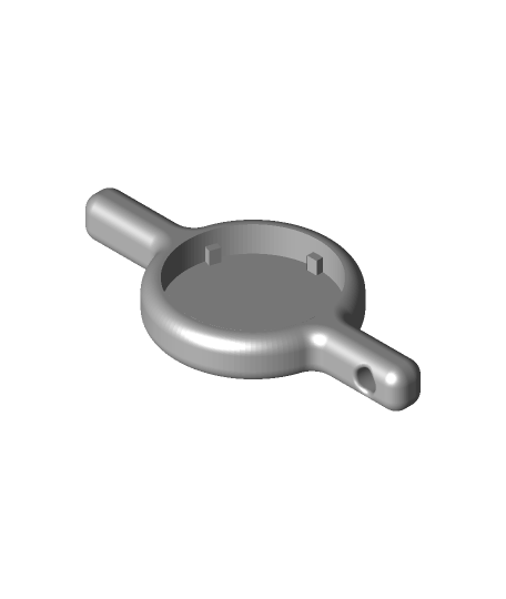 CAD model of final design of automated pill bottle opener