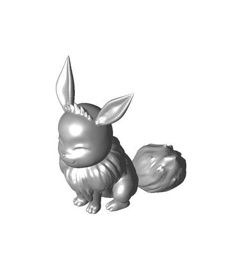 3D model (stl) Eevee(Pokemon)