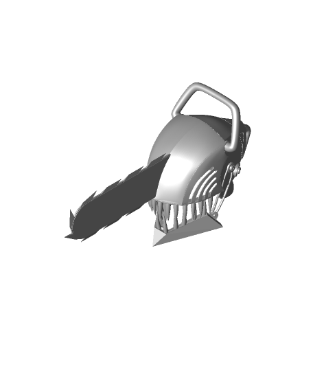 Chainsaw man helmet 3d printable model 3D model 3D printable