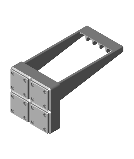 Gridfinity xacto knife holder - with magnet holes by maxelman, Download  free STL model