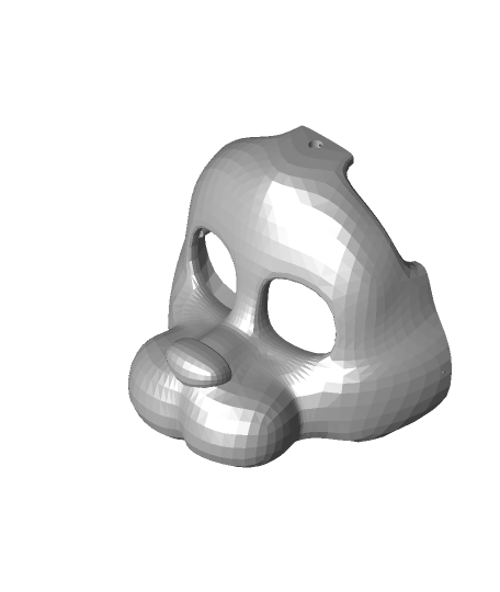 STL file FNAF Bonnie animatronic head 🤖・3D printer design to