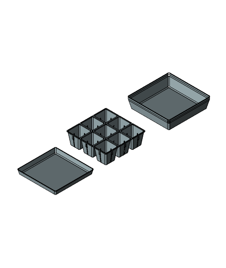 GU Pot Easy Stacker by jameswatts1990, Download free STL model