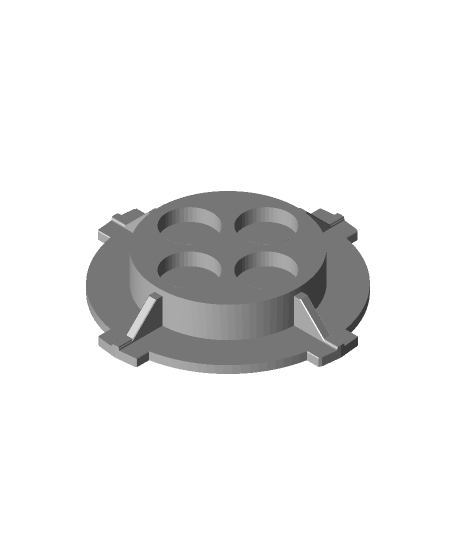 Quadlock ring by gskbyte, Download free STL model