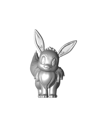 STL file EEVEE AND ALL EEVEELUTIONS 🐉・Template to download and