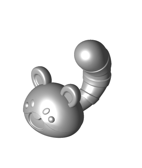 3D file Slime Rancher 2 Ringtail Slime Statue・3D printable model