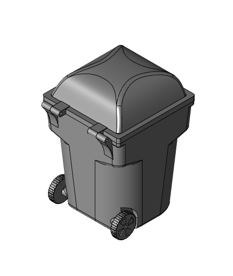 BIG Trash Can - Pen Cup, Trash Can, or Recycling Bin! - 3D model by  MandicReally on Thangs