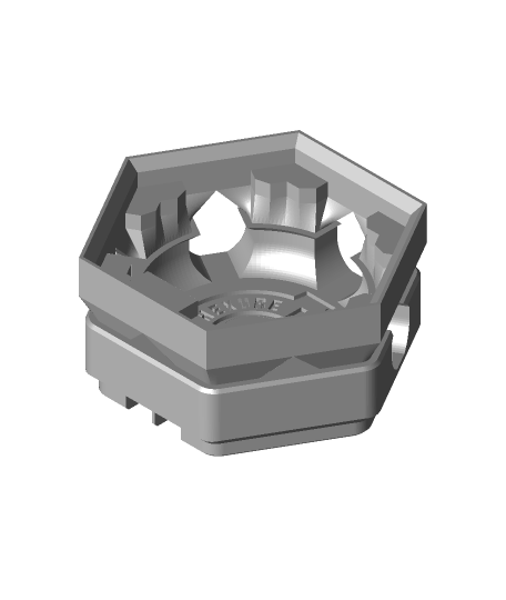 SCP Foundation Logo 3D model 3D printable