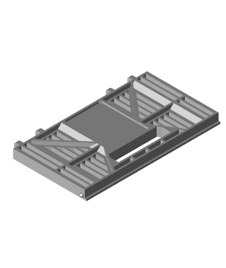 Miniature Collapsible Crate by electrosync, Download free STL model