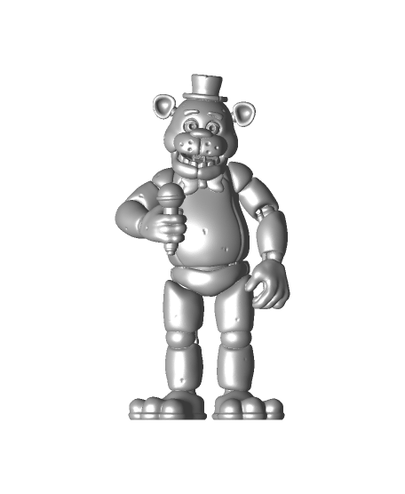 Withered Freddy From FNAF Five Nights at Freddys 2 OOAK 