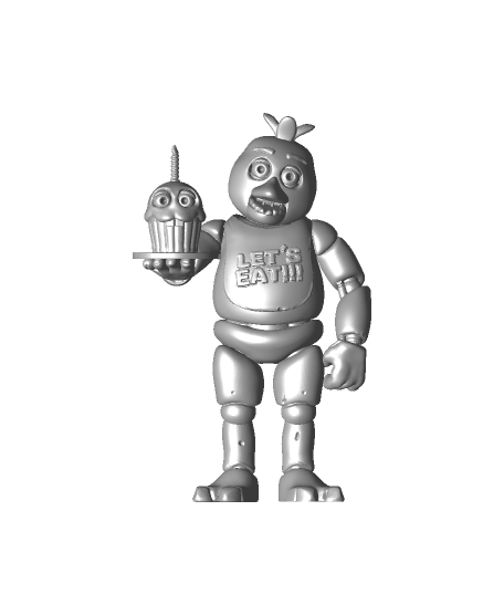 Foxy - FNAF - Fan Art - 3D model by printedobsession on Thangs