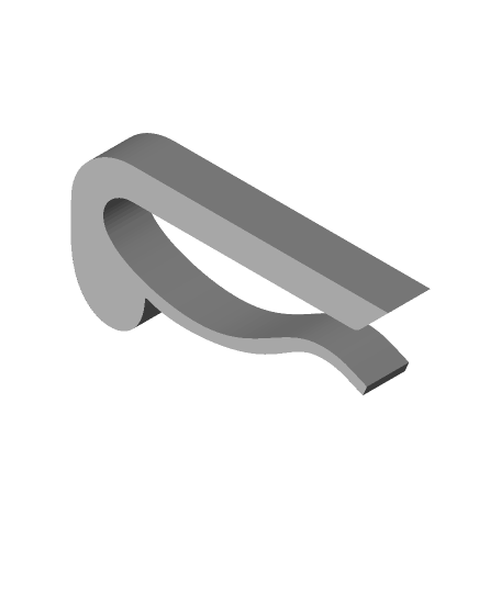 Paper Fastener 3D model