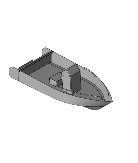 Fishing Boat 7.0m - 3D model by Naval Architect on Thangs