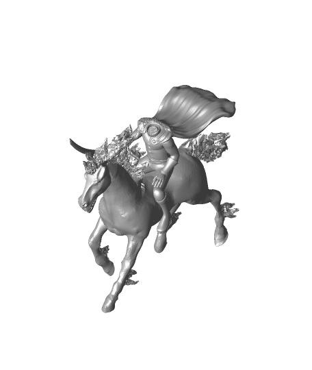 Free 3D file Headless Horseman 🎃・3D printable object to download