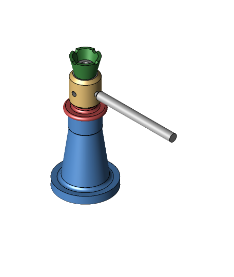 Screw Jack  3D CAD Model Library  GrabCAD