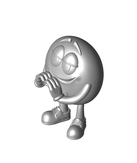 Blue M&M Mascot - 3D model by ChelsCCT (ChelseyCreatesThings) on