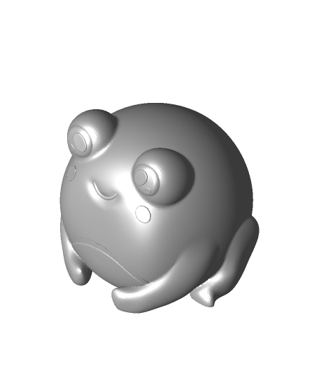 Cute Frog Sculpture Froggo - 3D model by WF3D on Thangs