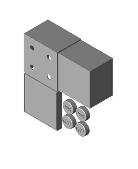 Lego storage box by 3DPrints&Builds, Download free STL model