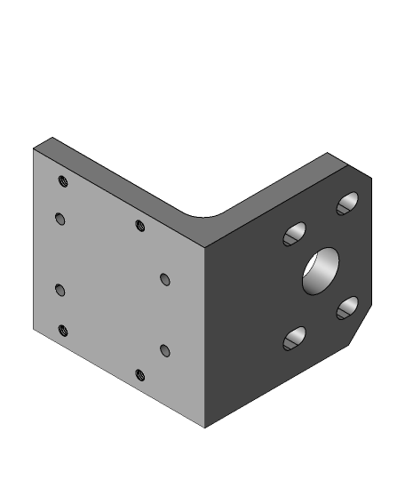 Nema 23 2040 L-Bracket - 3D Distributed