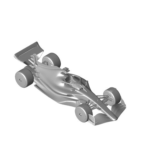 F1 2022 3D Model, 3D CAD Model Library