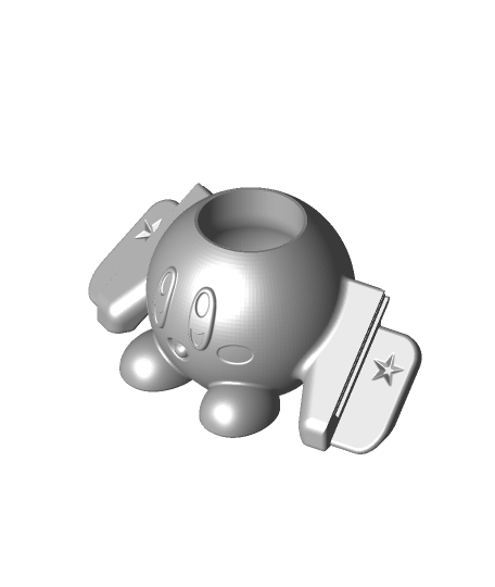 STL file kirby nintendo switch stand -- kirby nintendo switch stand 🎲・3D  printable model to download・Cults