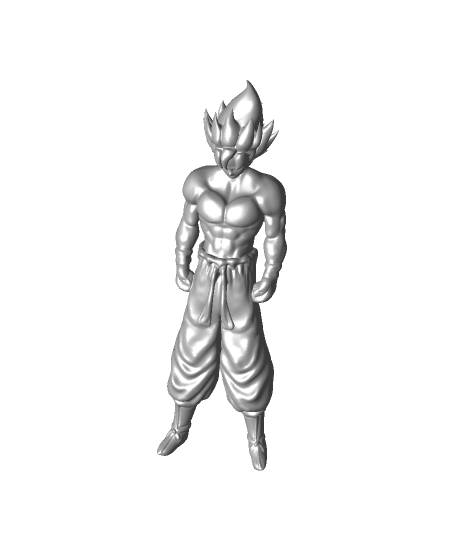 STL file Goku SSJ 3・Design to download and 3D print・Cults