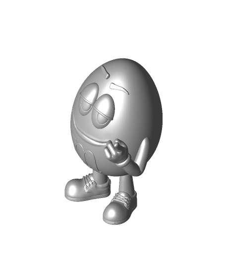 Green M&M Mascot - 3D model by ChelsCCT (ChelseyCreatesThings) on Thangs