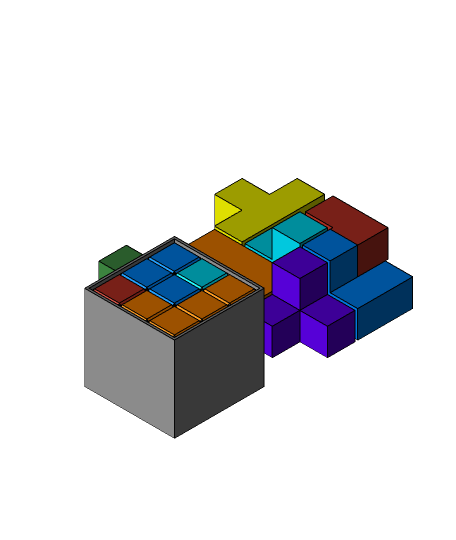 Small Measuring Cube R1.STEP - 3D model by Deviant Clockwork on Thangs