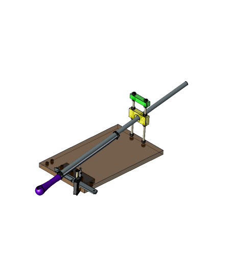 Knife sharpening jig, 3D CAD Model Library