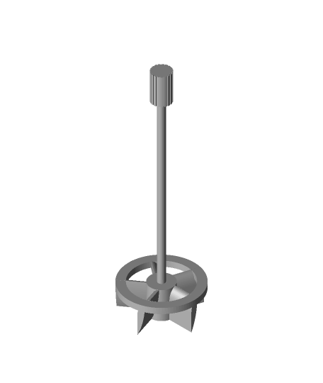 Chocolate Milk Mixer free 3D model 3D printable