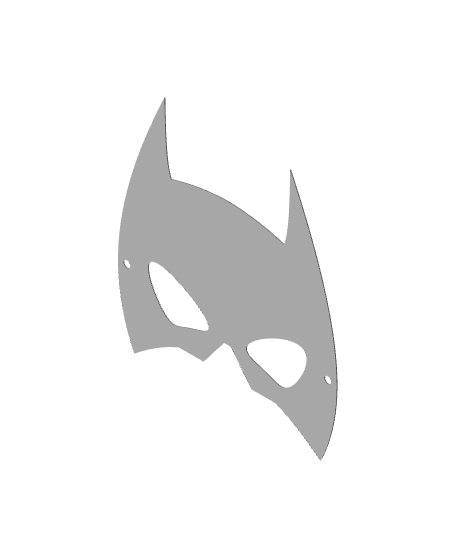 batman mask transparent