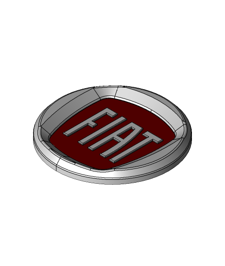 Fiat logo - 3D model by 3dcaddesignwork on Thangs