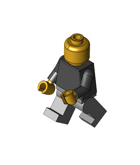 Lego man v6 | 3D model | arthurfauth | Thangs