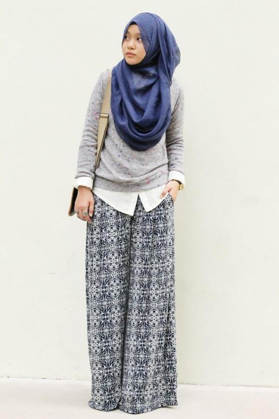 11 Ways on How to Wear Hijab with Palazzo Pants  Abayakartcom