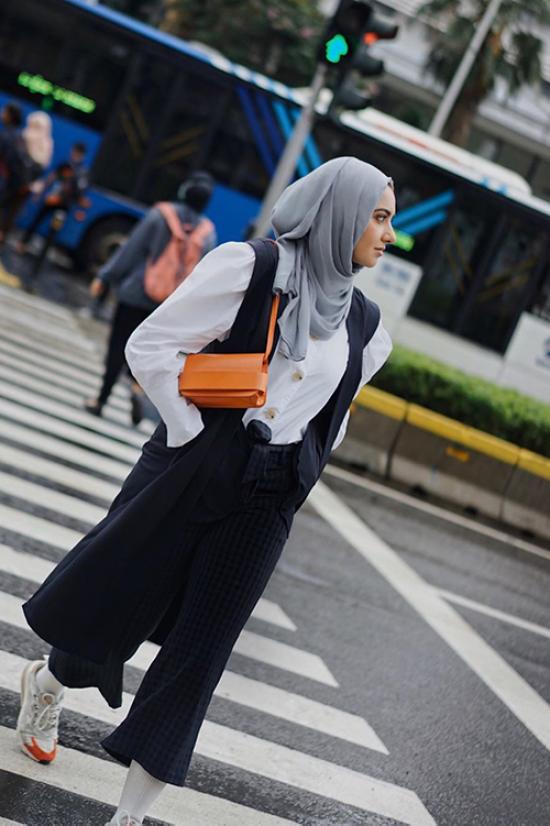 Grey Hijab