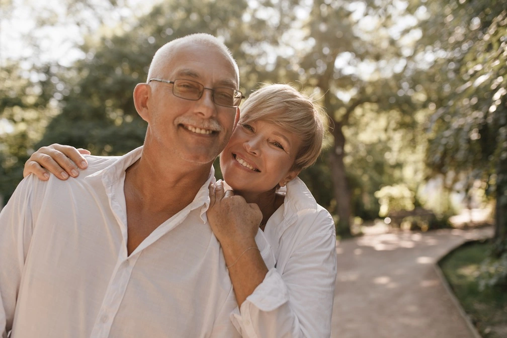 Image of smiling couple