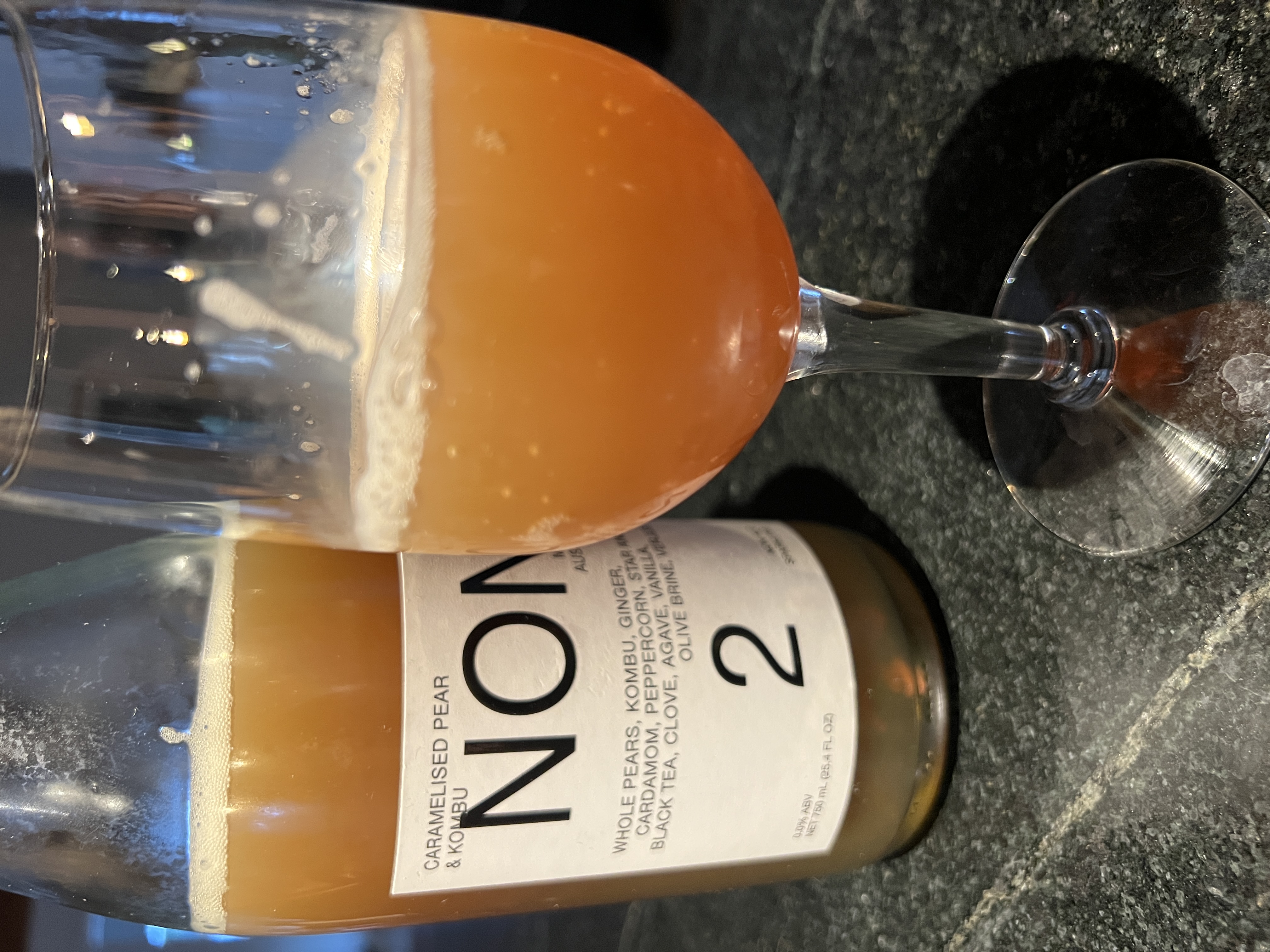 #2 Carmelized Pear and Kombu