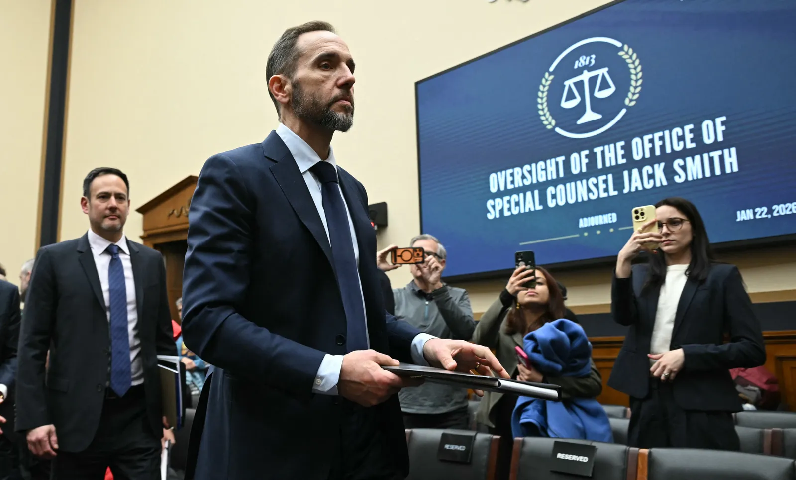 GOP urges DOJ probe of Jack Smith after Trump hits him on social media