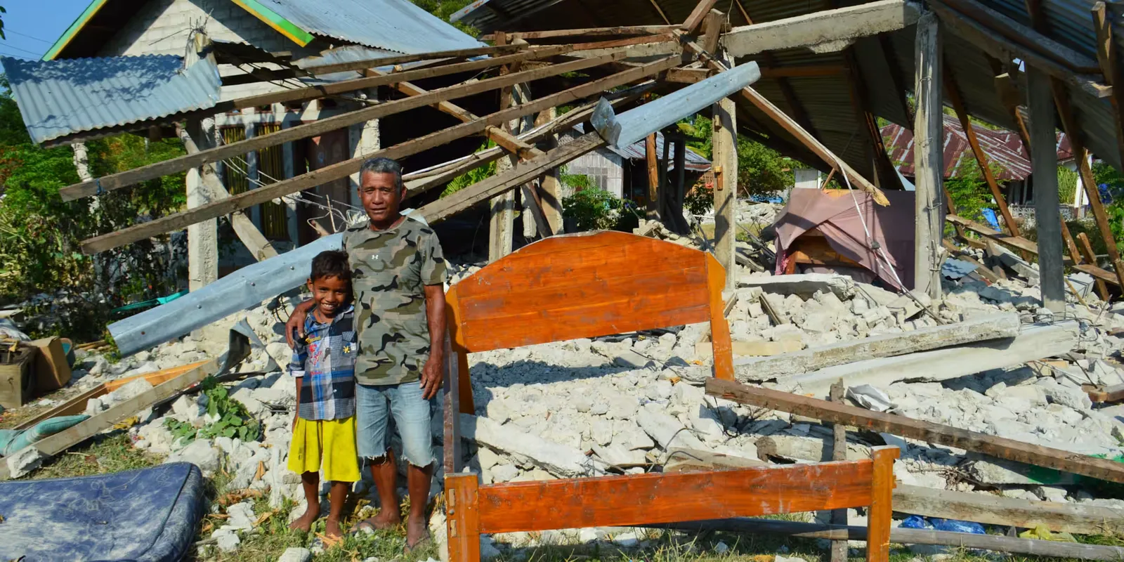 Two weeks after deadly quake, Indonesian province now faces hunger and drought