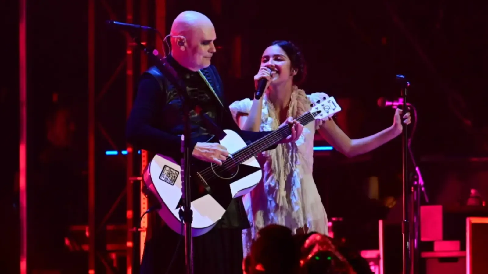 Billy Corgan brings Olivia Rodrigo and Yungblud to Smashing Pumpkins’ Lollapalooza set