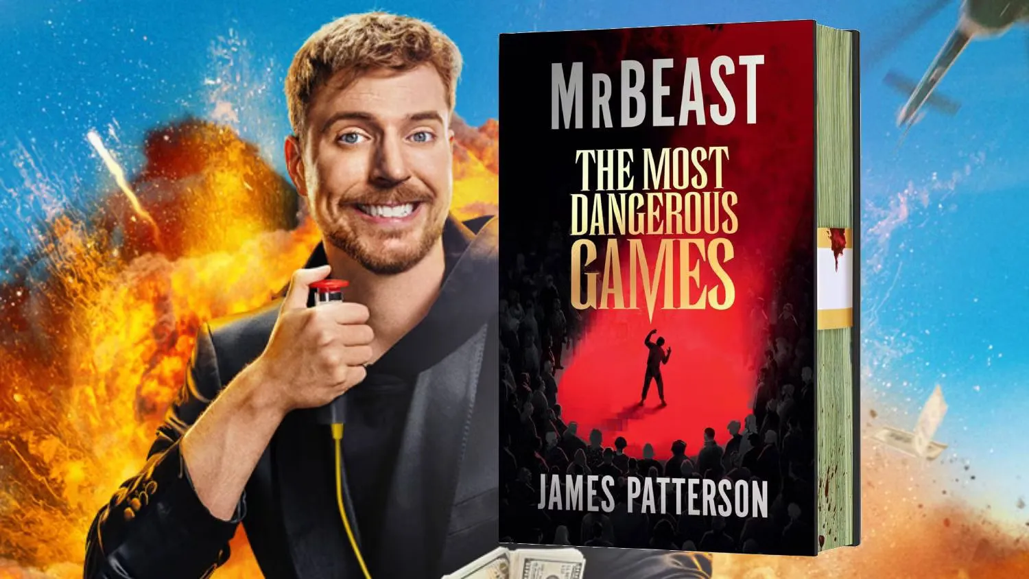 MrBeast and James Patterson co-write a dystopian thriller releasing September 2026
