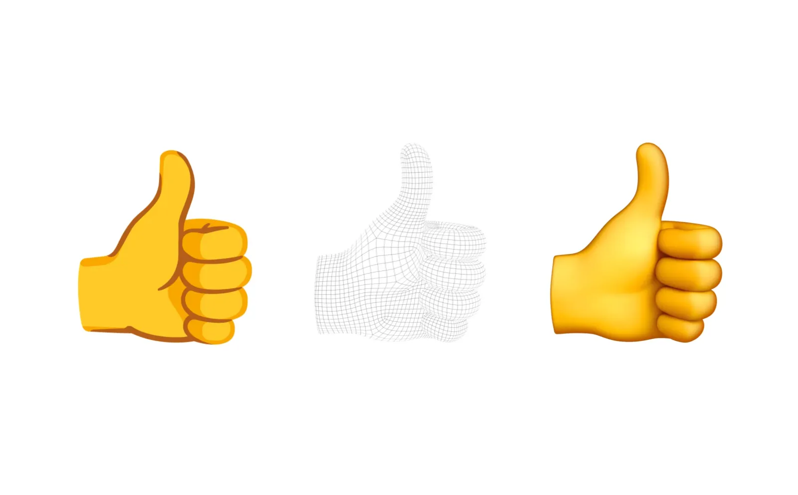 Google open-sources its 3D emoji set, handing raw.OBJ files to builders