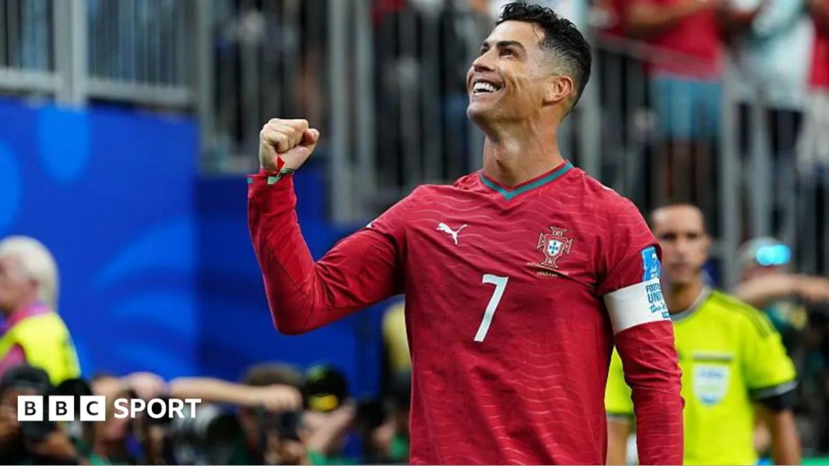 Cristiano Ronaldo answers doubters by scoring at a record six World Cups