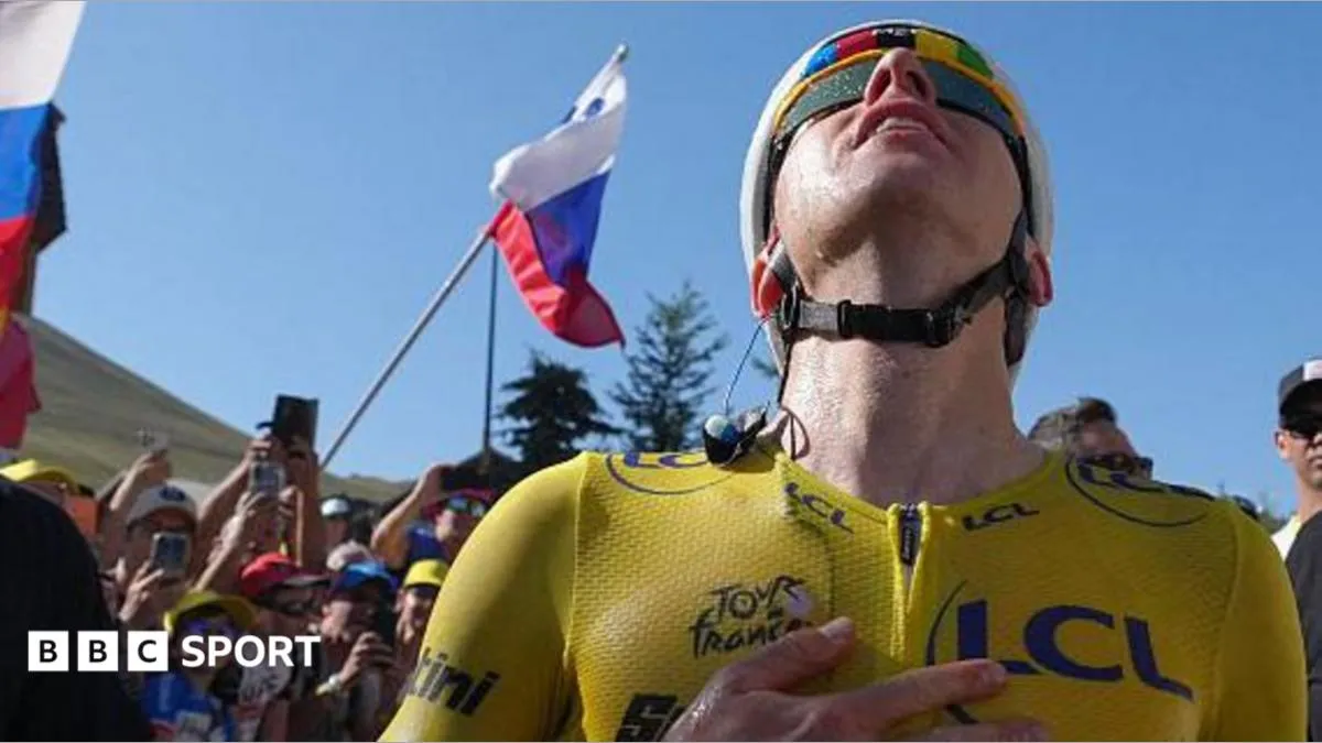 Pogacar storms Alpe d'Huez, closing on a record-equal fifth Tour de France