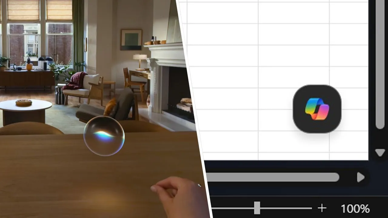 Apple’s Siri orb on visionOS makes interfaces visible, unlike Copilot and Gemini buttons