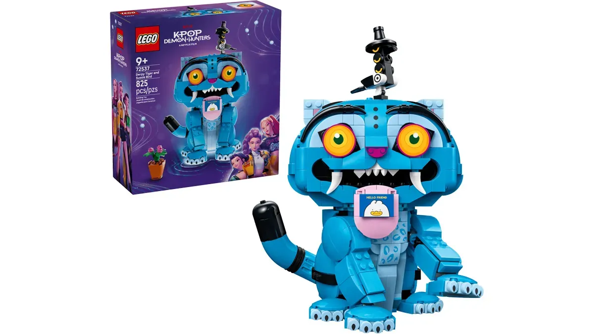 LEGO’s first KPop Demon Hunters set drops Aug 1 with Derpy Tiger for $69.99