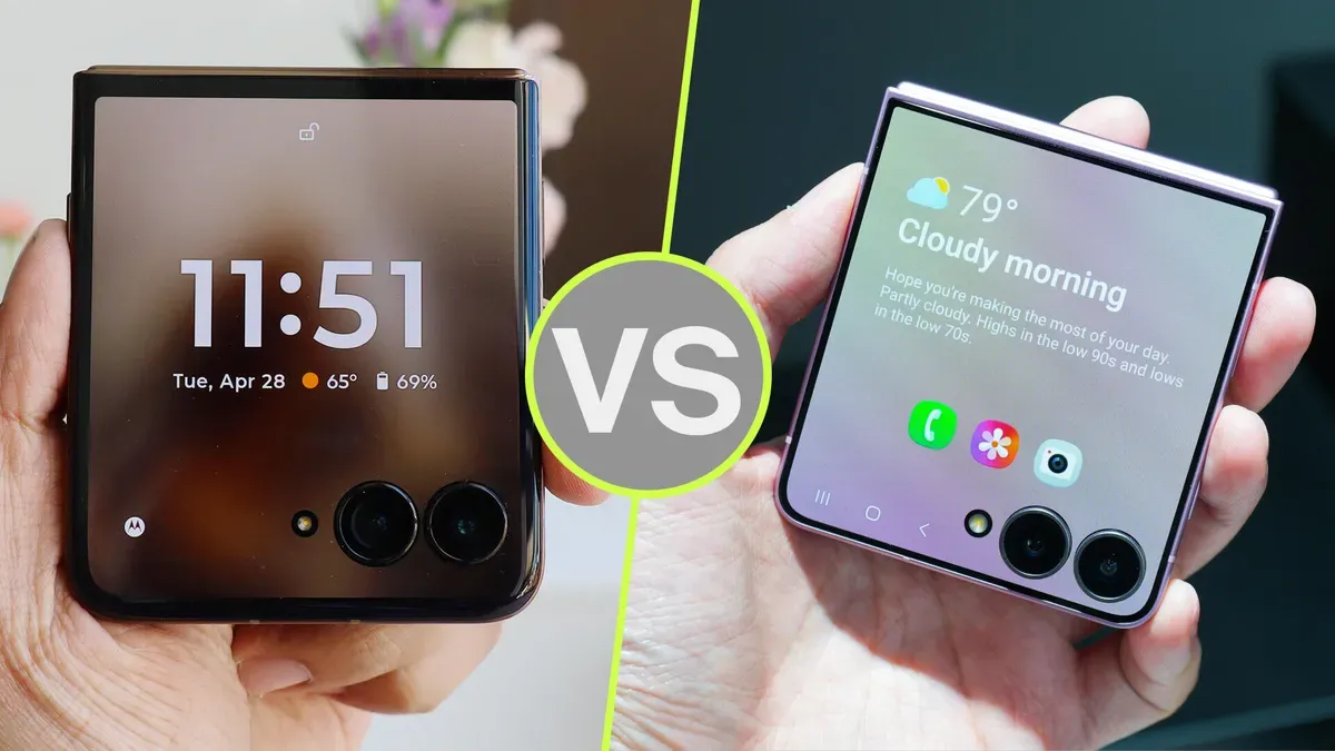 Samsung Galaxy Z Flip 8 and Moto Razr Ultra go head-to-head after real hands-on time