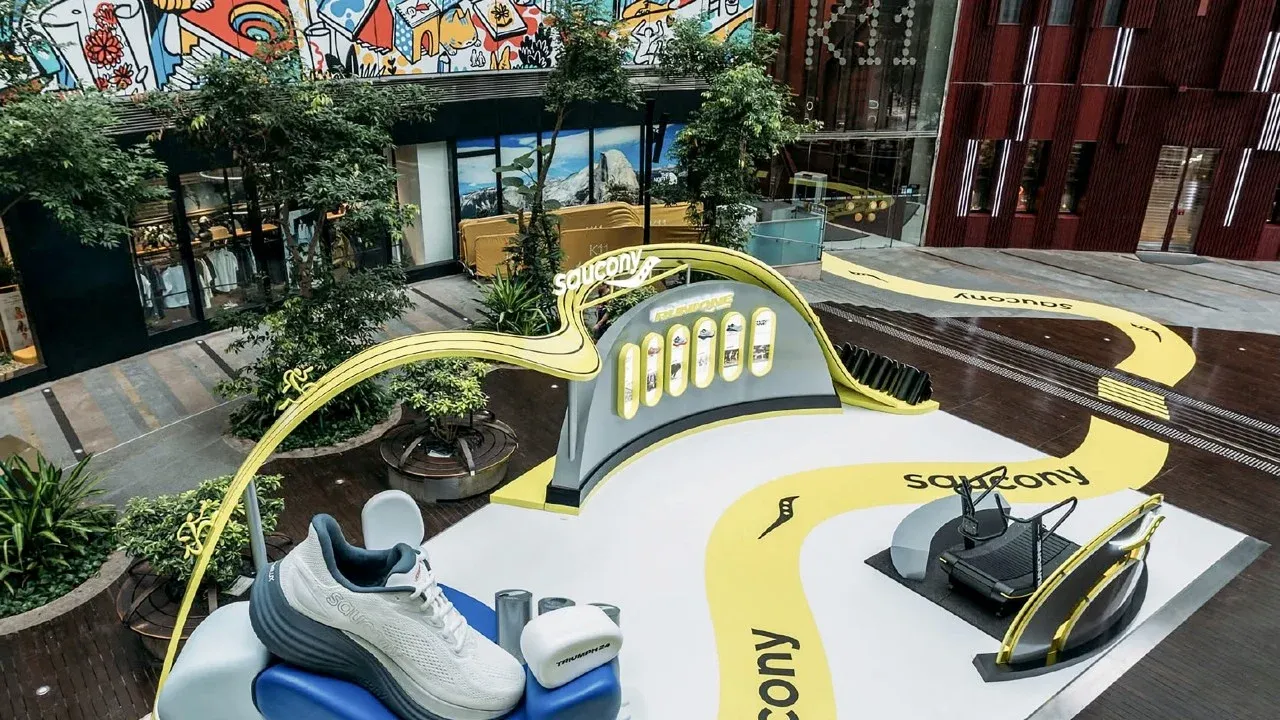 Xtep’s first Saucony standalone store opens in Hong Kong, with K11 Art Mall as testbed