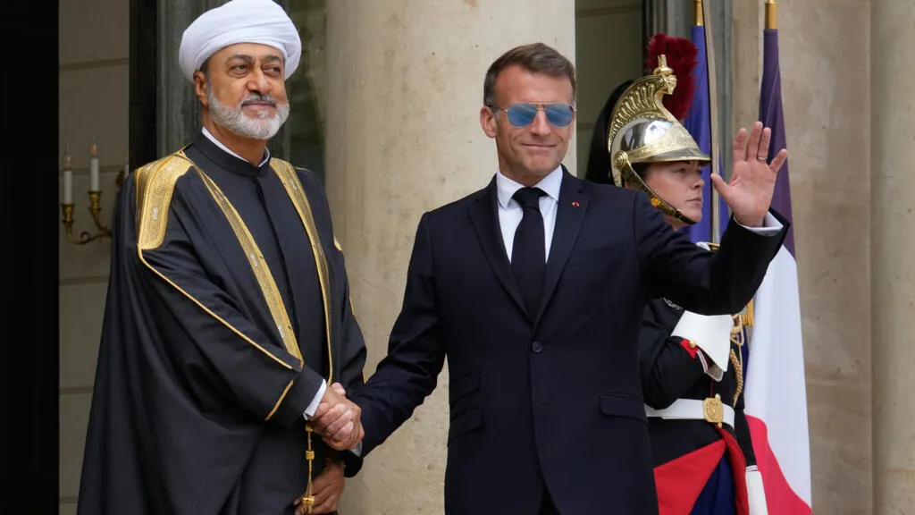 Macron courts Oman on his first state visit, banking on neutral access amid Hormuz crisis