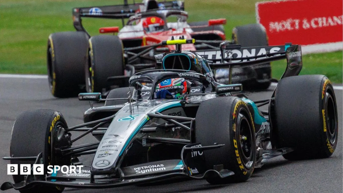 Kimi Antonelli wins Belgian GP and rebuilds Mercedes lead after George Russell crashout